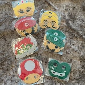 14- Mario themed kid’s party masks